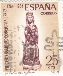 Sellos de Europa - Espa�a -  VII Centenario de la Reconquista de Jerez-Virgen del Alcázar   (Q)