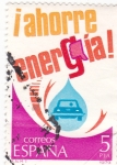 Sellos de Europa - Espaa -  ¡AHORRE ENERGÍA!      (Q)