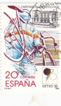 Stamps Spain -  Campeonato del Mundo de Ciclo-Cros GETXO-90     (Q)