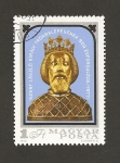 Stamps Hungary -  900 aniv. de acceso al trono de Ladislao I de Hungría