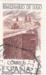 Stamps Spain -  BIMILENARIO DE LUGO- Murallas      (Q)