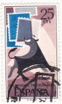 Stamps Spain -  Día Mundial del sello-1965     (Q)