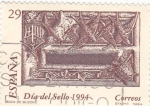 Stamps Spain -  Día del Sello-Boca de Buzón    (Q)