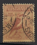 Stamps : Oceania : Australia :  Kookaburra