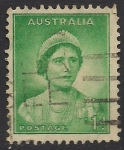 Stamps : Oceania : Australia :  REINA ISABEL.