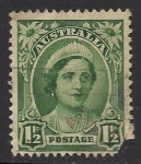 Stamps : Europe : Australia :  REINA ISABEL.