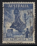 Stamps Australia -  Colada de acero