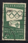 Sellos del Mundo : Oceania : Australia : JUEGOS OLIMPICOS DE MELBOURNE.