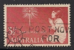 Stamps : Oceania : Australia :  NAVIDAD: ESTRELLA DE BELEN Y NIÑA ORANDO.