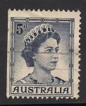 Stamps Australia -  REINA ISABEL II