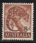 Stamps : Oceania : Australia :  GATO TIGRE.