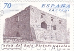 Sellos de Europa - Espa�a -  ZONA DEL BAJO PIRINEO CATALÁN- Castillo de Oix (Girona)    (Q)