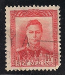 Stamps New Zealand -  REY JORGE VI
