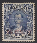 Stamps Guatemala -  PRESIDENTE Justo Rufino Barrios.