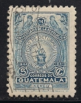 Stamps : America : Guatemala :  ANTORCHA “II Aniversario de la Revolución.”