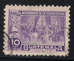 Stamps Guatemala -  DECLARACIÓN DE INDEPENDENCIA.
