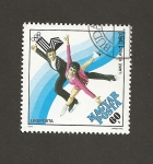 Stamps Hungary -  Juegos Olímpicos de Invierno, Lago Placid