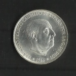 monedas de Europa - Espa�a -  F.Franco / Estado Español / anverso.