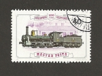 Stamps Hungary -  Locomotora de 1875