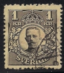 Stamps : Europe : Sweden :  Gustavo V Rey de Suecia
