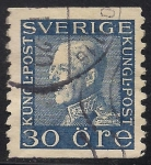 Stamps Sweden -  Gustavo V Rey de Suecia
