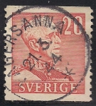 Stamps : Europe : Sweden :  Gustavo V Rey de Suecia