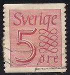 Stamps : Europe : Sweden :  NUMERAL