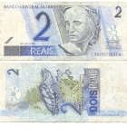 monedas del Mundo : America : Brasil :  2 reales