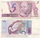 monedas de America - Brasil -  5 reales