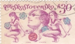 Stamps Czechoslovakia -  ESPARTAQUIADA-75