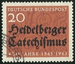 Sellos de Europa - Alemania -  HEIDELBERGER CATECHISMUS 400 JAHRE - DEUTSCHE BUNDESPOST