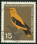 Stamps Germany -  FUR DIE JUGEND - DEUTSCHE BUNDESPOST