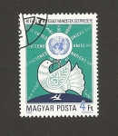 Stamps Hungary -  40 aniv. Naciones Unidas