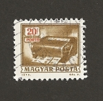 Stamps Hungary -  Impresora, porto