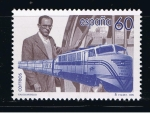 Stamps Spain -  Edifil  3348  Tren Talgo. Centenario del nacimiento de Alejandro Goicoechea, su inventor.  