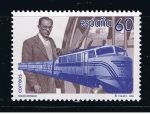 Stamps Spain -  Edifil  3348  Tren Talgo. Centenario del nacimiento de Alejandro Goicoechea, su inventor.  