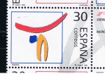 Stamps Spain -  Edifil  3368  Deportes. Olímpicos de Plata.  