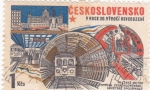 Sellos de Europa - Checoslovaquia -  30 ANIVERSARIO DEL METRO