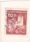 Stamps Czechoslovakia -  CASTILLO DE KOST