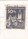 Sellos de Europa - Checoslovaquia -  CASTILLO DE KRIVOKLAT