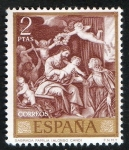 Stamps Spain -  1914-  Alonso Cano . Sagrada Familia .