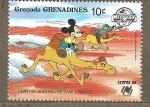 Sellos de America - Granada -  DISNEY