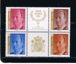 Stamps Spain -  Edifil  3378A - 3381A  S.M. Don Juan Carlos I  