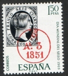 Sellos de Europa - Espa�a -  1922- Día Mundial del Sello. Fechador de la llegada a Madrid.