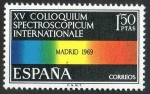 Stamps Spain -  1924- XV Coloquium Spectrocopium Internationale.