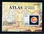 Stamps Spain -  Edifil  3388  17 Conferencia Internacional de Cartografía.  