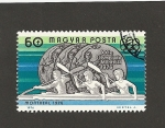 Stamps Hungary -  Olimpiadas Montreal,Kayaks