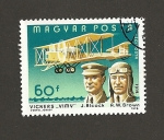 Stamps Hungary -  Avión Vickers VIMV
