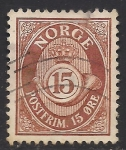Stamps : Europe : Norway :  Post Horn