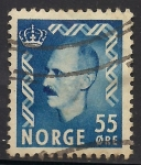 Stamps Norway -  Haakon VII de Noruega
